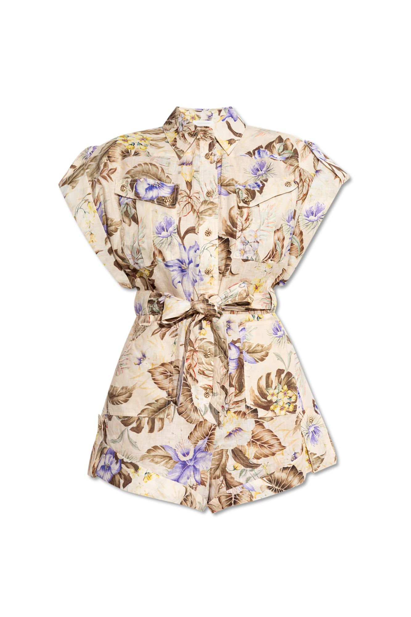 オールインワン・サロペット Zimmermann Jumpsuits Zimmermann】Linen jumpsuit